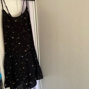 Black Butterfly Dress - Large